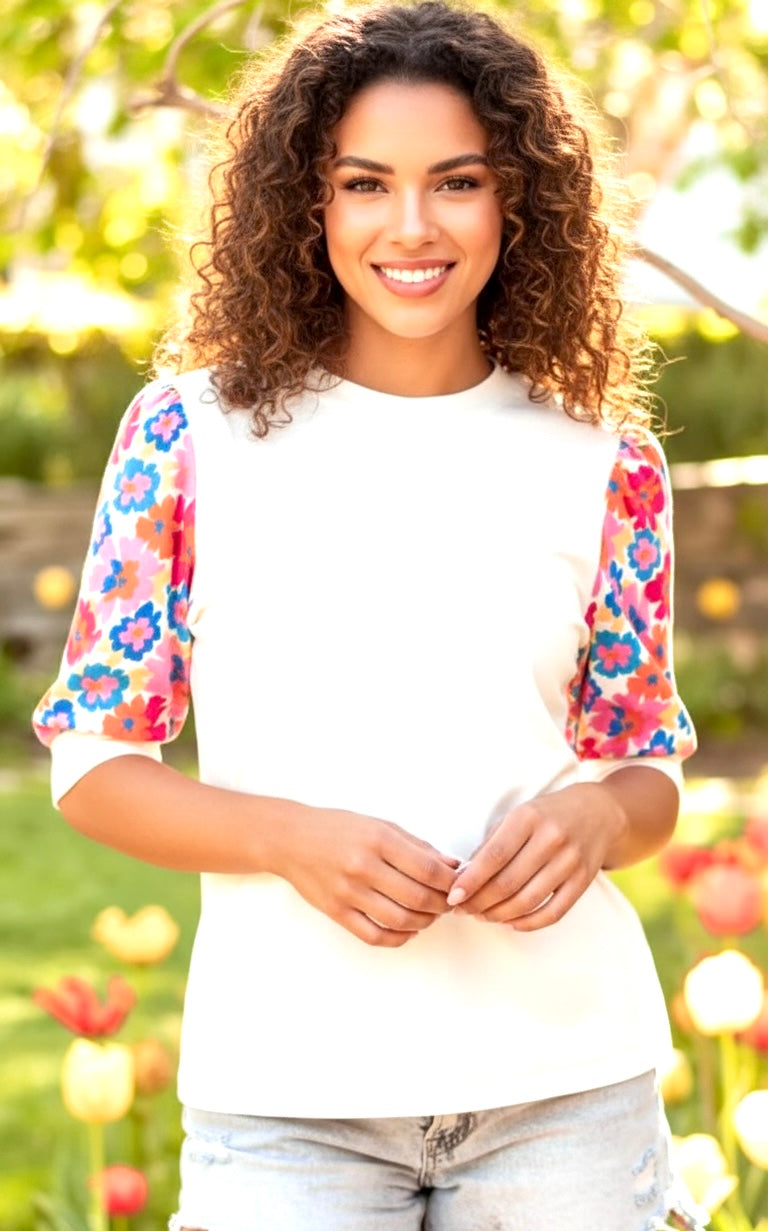 Zoya Puff Sleeve Top