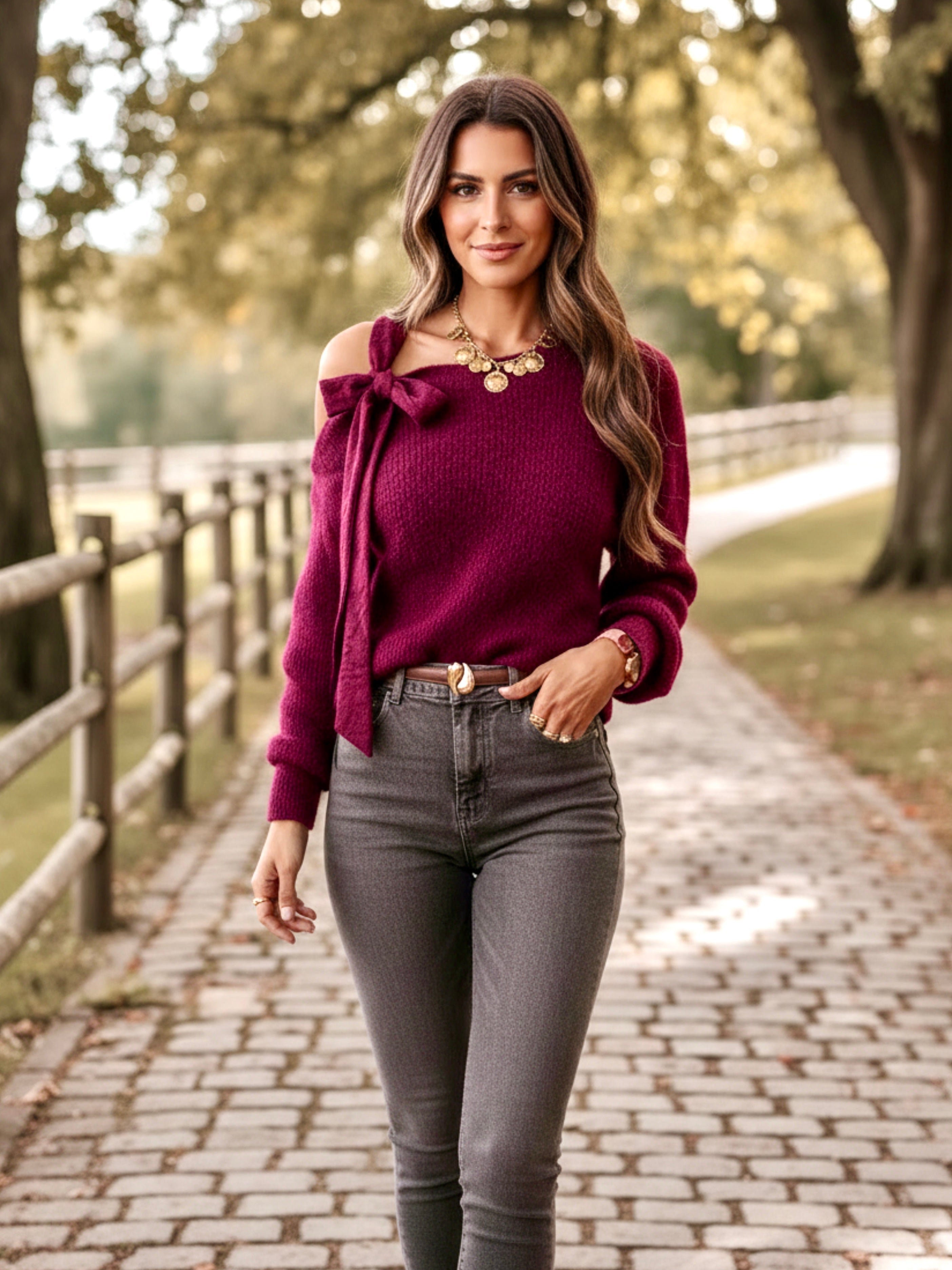 Timeless Bow Sweater