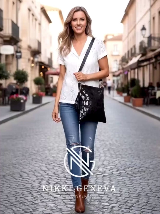 Adored PU Leather Shoulder Bag with Tassel