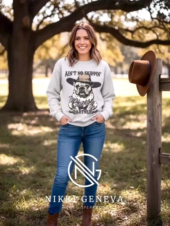 Ain't No Skippin The Cheese Tax Partner Sweatshirt